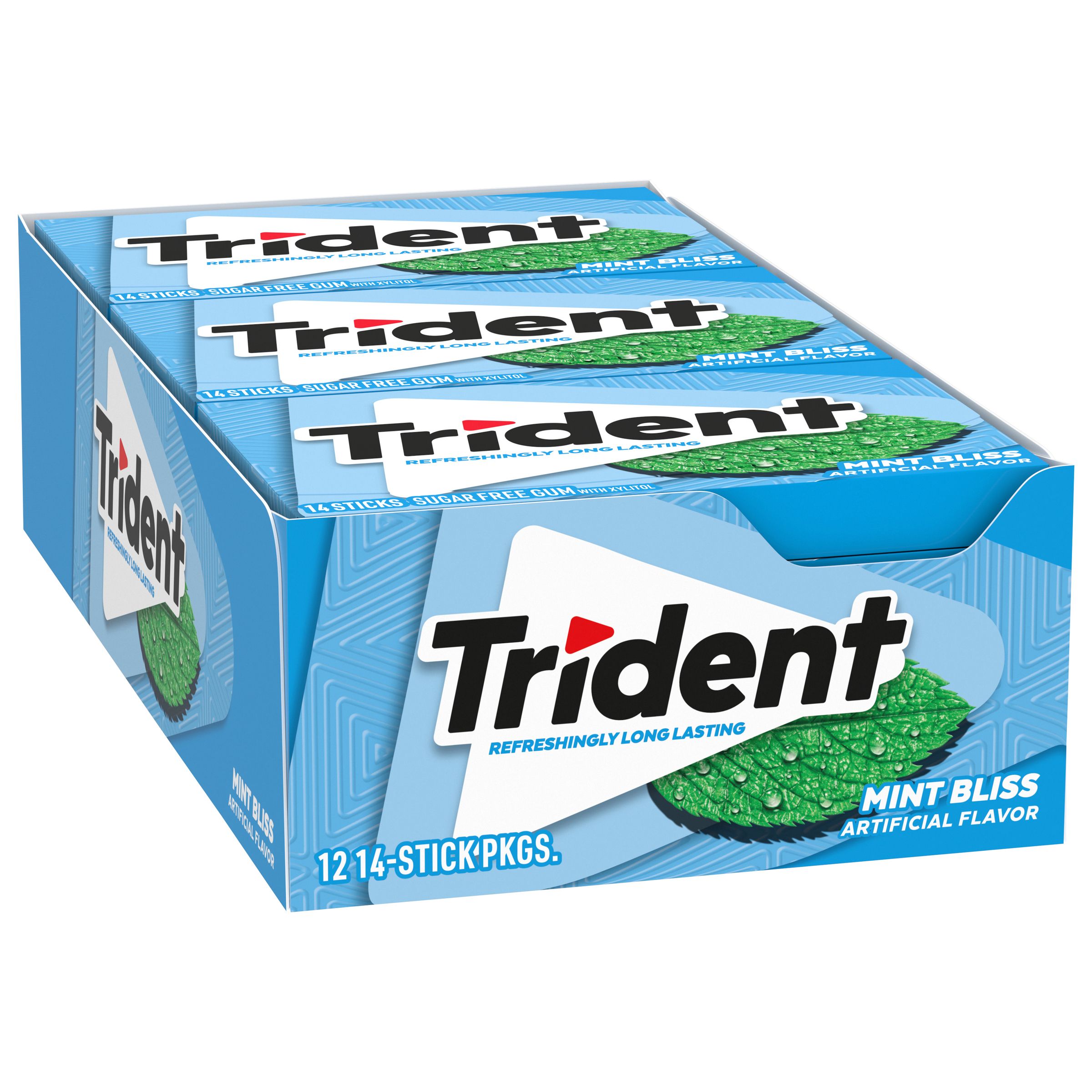 Trident Single 14pc Mint Bliss  14Piece(s)